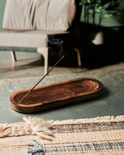 Hazelton Oaks Wooden Incense holder