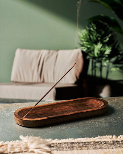 Hazelton Oaks Wooden Incense holder
