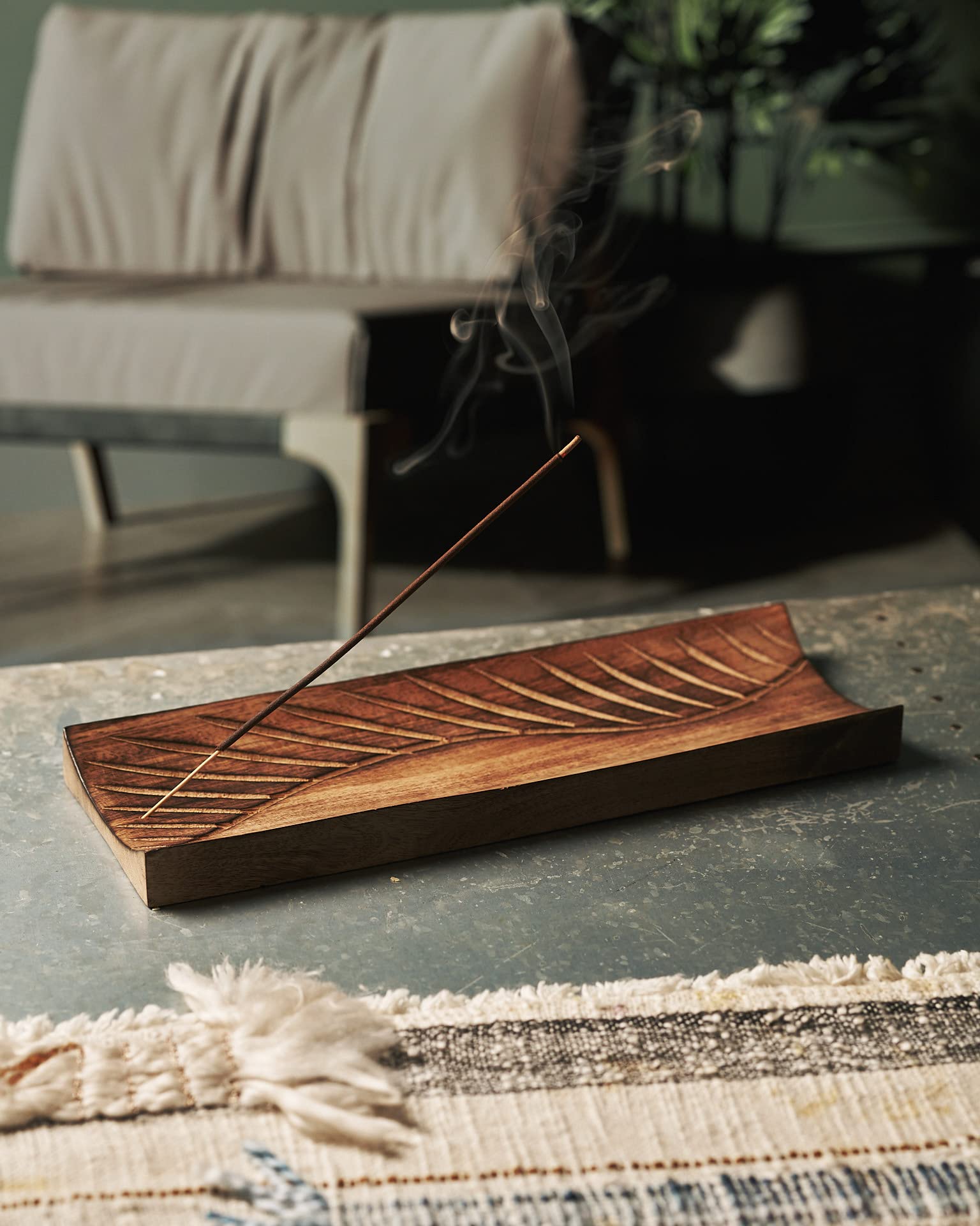 Hazelton Oaks Wooden Incense holder