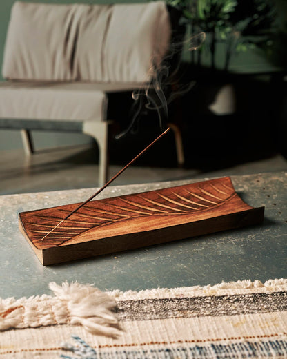 Hazelton Oaks Wooden Incense holder