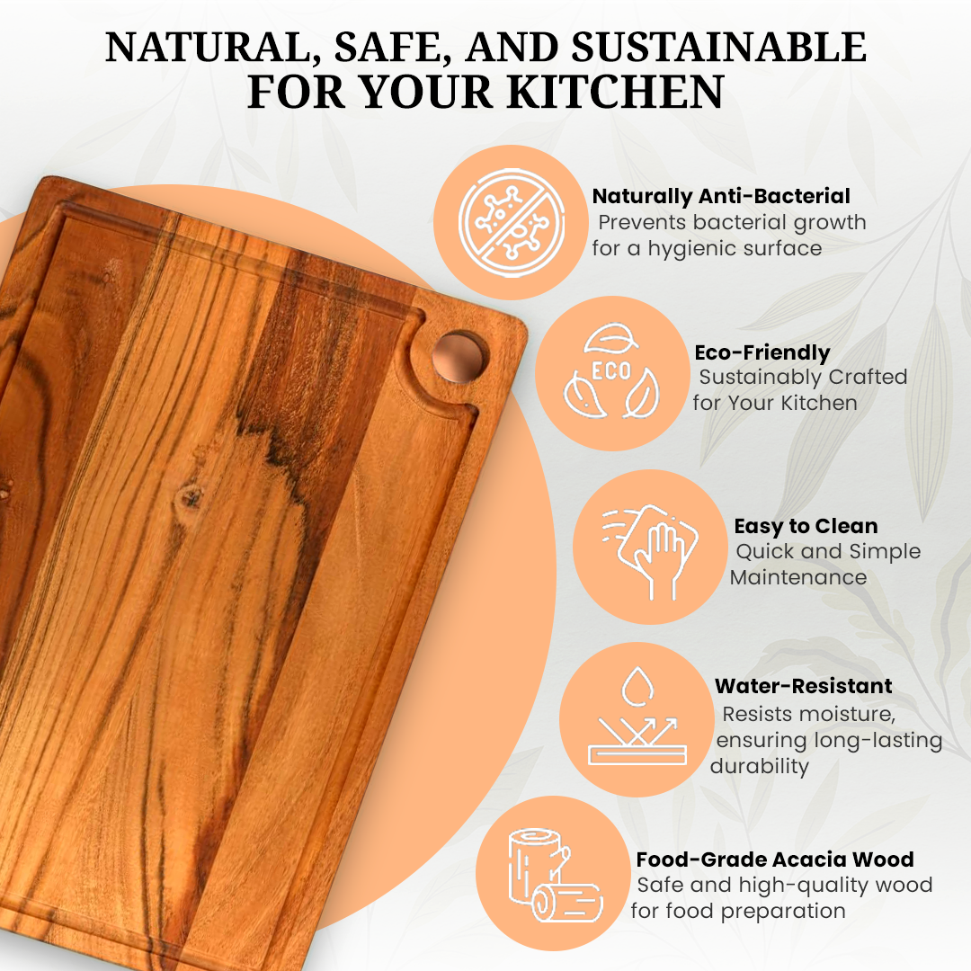 Hazelton Oaks Acacia Wood Chopping Board