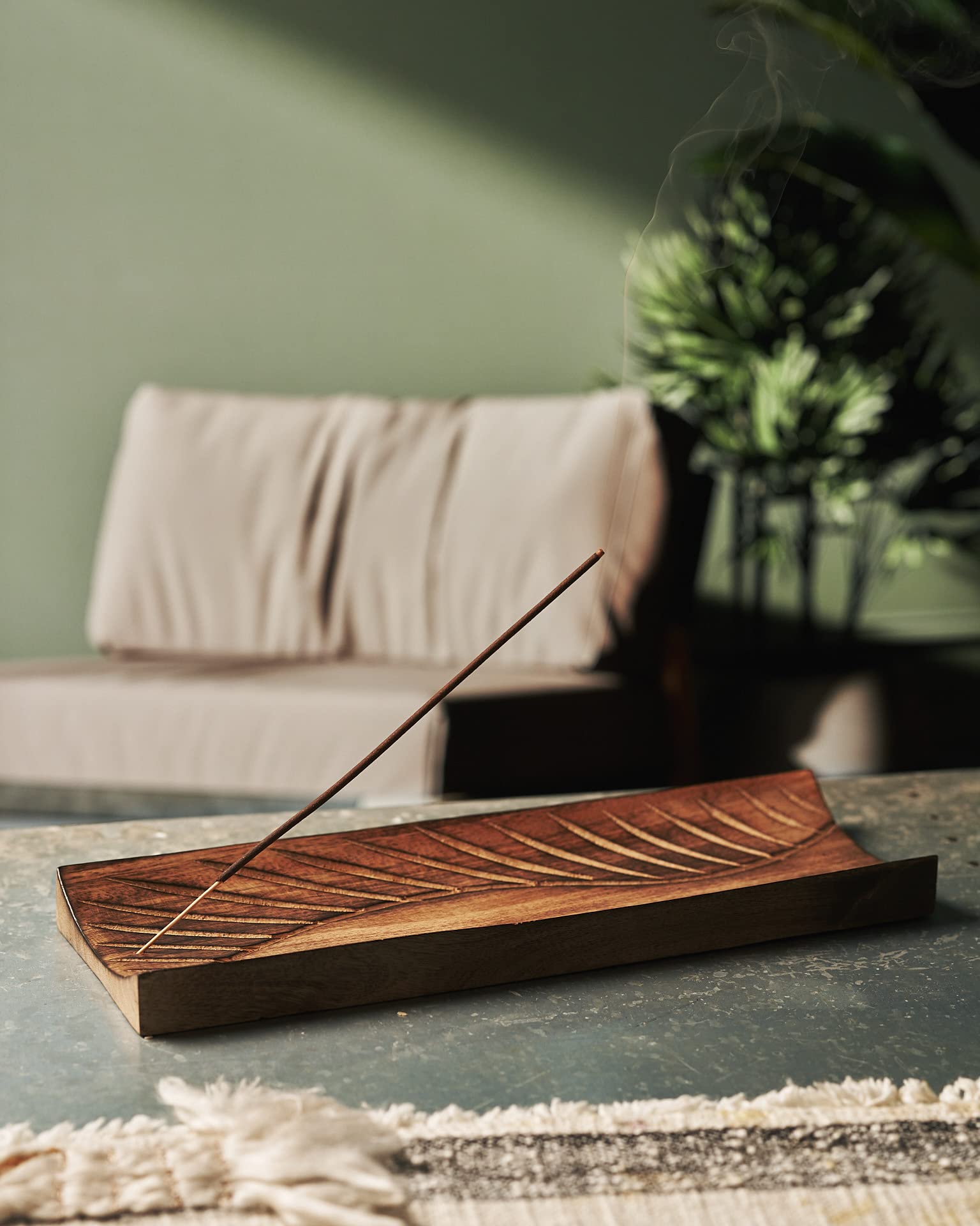 Hazelton Oaks Wooden Incense holder