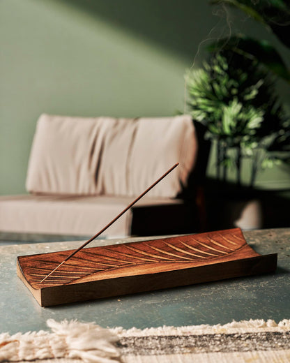 Hazelton Oaks Wooden Incense holder