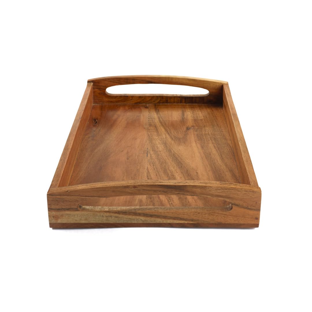 Hazelton Oaks Mango Wood Rectangle Serving Trays