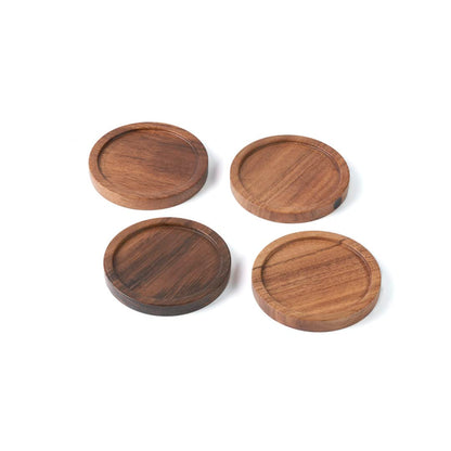 Hazelton Oaks Wooden Coasters Set of 4