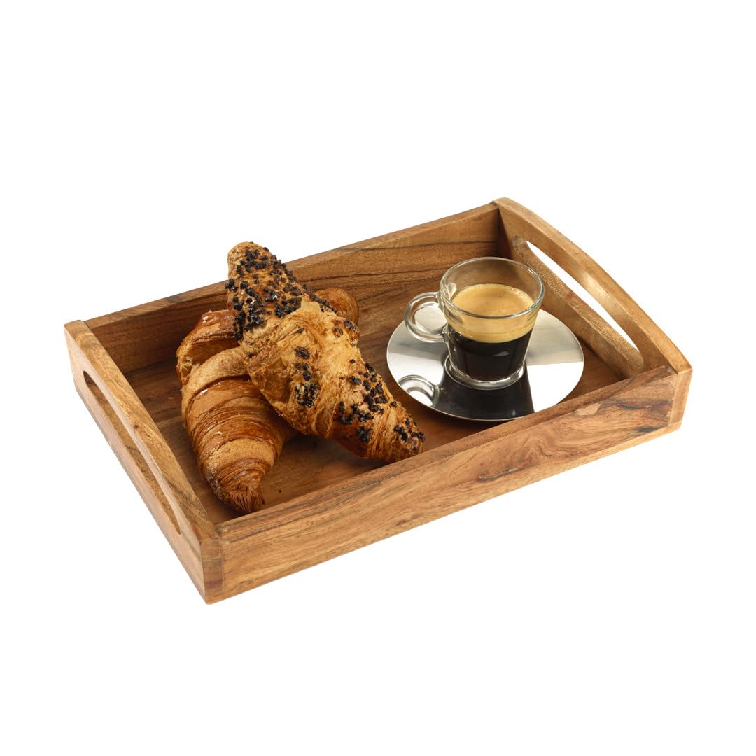 Hazelton Oaks Mango Wood Rectangle Serving Trays