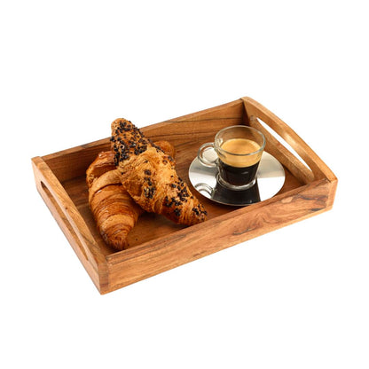 Hazelton Oaks Mango Wood Rectangle Serving Trays